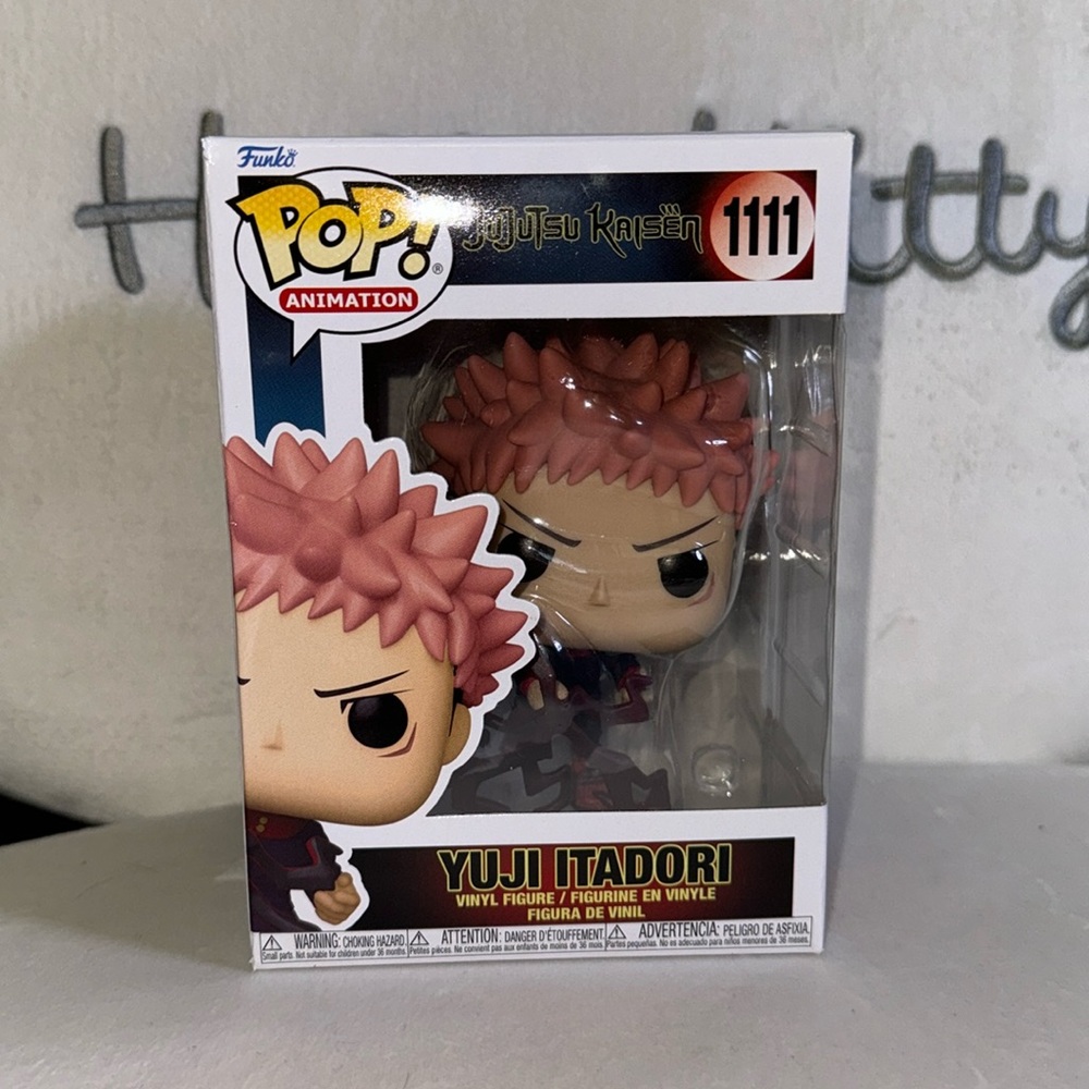 Funko Pop! Jujutsu Kaisen Yuji Itadori #1111 Figure